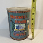 Maxwell House Coffee Tin 2 Lb Empty Vintage