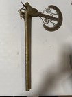 Fon Benin Dahomey Ceremonial Scepter Recade Sokpo African Tribal Bronze Axe