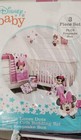 Disney Minnie Loves Dots     3 Pc Crib Bedding Set Plus Keepsake Box