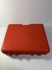 Meccano Erector Set Carrying Case Lots Pieces 8 Booklets Wheels Clean See Photos