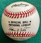 Willie Mays Autographed Baseball Giants Mets Hof W coa And Case
