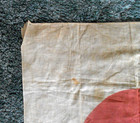 Ww2 Wwii Japanese Kamikaze Meatball Flag Us Solder Trophy Some Stains 31 5 x29 