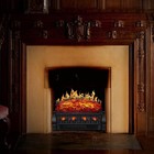 Electric Fireplace Log Set Heater  21  Vintage Design Portable Freestanding Fire