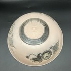 Vintage Art Deco Mcm  Pink Glass Ceiling Light Fixture Globe Lamp Shade Pair