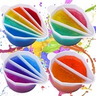  Silicone Split Cups 4pcs Thicken reusable Resin Mixing Cups 4 Cups  15 Oz 
