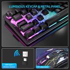 T3 2 4g Wireless Gaming Keyboard And Mouse Combo 104key Rechargeable Rgb 8d Mice