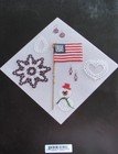 Needle Tatting With Style Book 1 Barbara Foster 15 Designs Pattern Lace Usa Flag