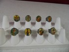 1 Set Of 8 Nabisco 1950s Howdy Doody Flicker Rings 