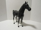 Vintage Best Of The West Johnny West Standing Black Thunderbolt Horse By Marx