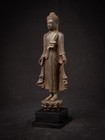 Antique Bronze Burmese Mandalay Buddha From Burma  myanmar   19th Century