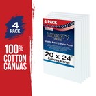 20  X 24   Artist Quality Acid Free Canvas Panel Boards For Painting 4-pack