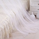 White Bed Canopy Mosquito Net Hanging Lace Curtain Bug Protection Travel Home Us