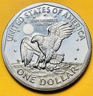 1981 S Dollar Proof  Sba Clad Type 2 Uncirculated