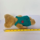 Boyds Bear Plush Stuffed Animal Doll Vtg Green Cherry Overalls Coveralls Toy Tag