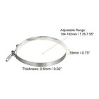 2 Pack T-bolt Hose Clamps 304 Stainless Steel Hose Clamp For 7  Hose Id