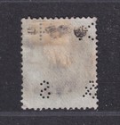 Great Britain Sg 150 Scott 64 Used 1875 1 - Victoria Plate 12 H-c Spray Cv   160