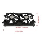For Silverado Sierra 1500 5 3l 2019-2020 84120130 84120129 Radiator Cooling Fan