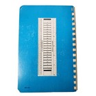 Vintage Blue Ribbon Stock Stamp Album Book Blank Collection Book