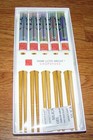 Frank Lloyd Wright Collection  Imperial Hotel Peacock Chopsticks  16150  5 Sets
