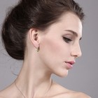 Drop Dangle Leverback Earrings For Women   925 Sterling Silver   Oval 6x4mm  