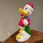 Rare   Vintage 70   s Empire Walt Disney Christmas Donald Duck Blow Mold 