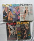  12   1980 s Playboy Magazines Lot - See Scans  