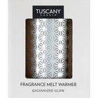 Candle Table Top Wax Warmer  Galvanized Metal