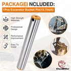 Universal 40 X 270mm Quick Connect Excavator Bucket Attachment Pin10-5 8    New