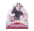 Melissa   Doug Wooden Beauty Salon Play Set  18-piece Vanity Sealed   Complete 