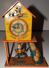     Vintage Windup Howdy Doody Clock-a-doodle In Original Box    