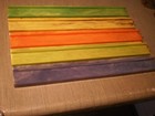 Vintage 5 Mah Jong Majong Racks Swirled Catalin Bakelite - Rare Color Exlnt Cond