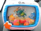Baby Einstein Sea Life Soother Crib Toy W Mounting Strap Remote   Batteries Work