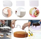 Cake Decorating Turntable cake Supplies With 11 Inch White 