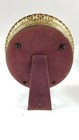 Vintage Oval Ornate Gold Filigree Mirror Vanity Tray With Picture Frame Stand