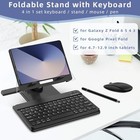 For Samsung Galaxy Z Fold 6 5 4 Stand And Keyboard Mouse Set  Portable Mini 