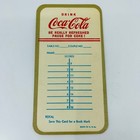 Vtg 1950s Coca Cola Playing Card Bridge Tally Card Scorecard Farm Country C3