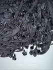 Vintage Trim Black Upholstery Tassels  Sewing 50  Yards Crafts Pom Pom