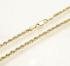 10   Twisted Rope Chain Ankle Bracelet Anklet Real 10k Yellow Gold