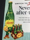 Squirt Boy Soda Ad  6 Pack Bottles Logo Advertising 1954 Beverly Hills Ori