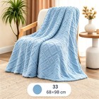  Plush Textured Throw Blanket Soft Cozy Blanket Multiple Colors   Sizes