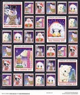 2015 U s  National Design Christmas Seals Sheet Collection