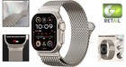 Milanese Loop Compatible For Apple Watch Ultra 3 2 1 Band 49mm 46mm 45mm 44mm 42