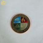 4 Pcs Purple Copper Craft Beautiful Women Coin Copper Coin Gift For Collection
