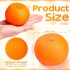Artificial Orange Foam 24 Count 3 Inch Realistic Fruit Kitchen Party Home Decor