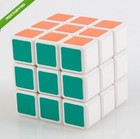 Shengshou 3x3x3 Ultra Smooth Spring Speed Magic Cube 3x3 Puzzle White Xmas Gift