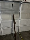 Vintage Maritime Whale Harpoon 84  Wood W Bronze Toggle Tip Wall Nautical Decor