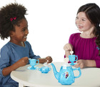 Tea Set For Girls - 10 Piece Tea Party Set - Pretend Tea Time Play Kitchen Toy  