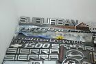 59 Used Lot Of Automotive Chevrolet Gm Gmc  qty-59  Cadillac Chrysler Emblems