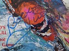 Bobby Hull Hof Autographed March 1  1968 Time Magazine Chicago Black Hawks Jsa