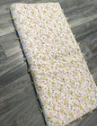 Vintage 50 s 60 s Handmade Quilt Nursery Baby Lambs 82 X 80 Blanket Farmhouse